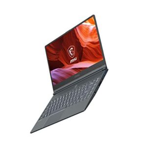 MSI Modern 14 Ultra Thin and Light Professional Laptop: 14" FHD 1080p, Intel Core i5-10210U, UMA, 8GB, 512GB SSD, Win10, Carbon Gray (A10M-1052)