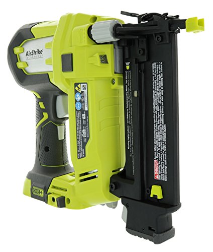 Ryobi P320 Airstrike 18 Volt One+ Lithium Ion Cordless Brad Nailer (Battery Not Included, Power Tool Only)