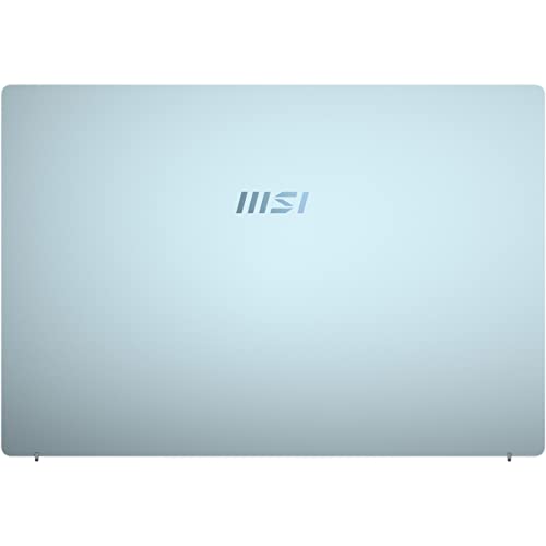 MSI Prestige 14 14" FHD Ultra Thin and Light Professional Laptop: Intel Core i5-1240P GTX 1650 16GB LPDDR4X 512GB NVMe SSD, Thunderbolt 4, MicroSD Card Reader, Win 11 Home: Blue Stone A12SC-010