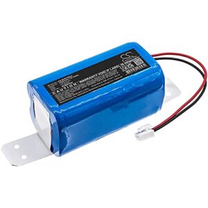 battery replacement for shark ion robot vacuum r85 iq r101 rv761 rv1001 ion robot vacuum r76 rv1001ae rvbat850a rvbat850 (3400mah/14.8v)