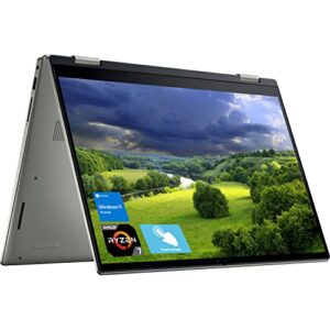 dell 2022 newest inspiron 7000 2-in-1 laptop, 14″ fhd+ touch display, amd ryzen 7 5825u, 64gb ddr4 ram, 2tb ssd, fhd webcam, hdmi, backlit kb, fp reader, wi-fi 6, windows 11 home, pebble green