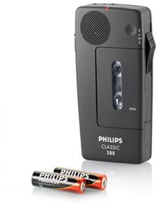 philips lfh0388 professional pocket memo, black