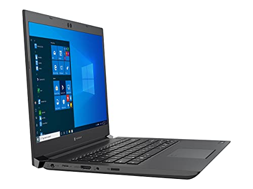 Toshiba Dynabook Tecra A40-G School & Business 60Hz Laptop (Intel Celeron 5205U 2-Core, 4GB RAM, 128GB SSD, Intel UHD, 14.0" Full HD 1920x1080, WiFi 6, Bluetooth, Webcam, 1xHDMI, Win 10 Pro) with Hub