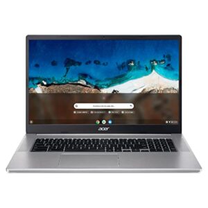 Acer 2022 Chromebook 317, 17.3 Full HD Laptops, Intel Celeron N4500, 4GB RAM, 64GB eMMC, Gigabit WiFi 6, Bluetooth 5.0, Google Chrome OS,chromebook YSC Accessory