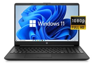 2022 newest hp notebook 15 laptop, 15.6″ full hd screen,intel celeron n4020 processor, 16gb ddr4 memory, 1tb ssd, online meeting ready, webcam, type-c, rj-45, hdmi, windows 11 home, black