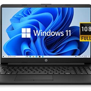 2022 Newest HP Notebook 15 Laptop, 15.6" Full HD Screen,Intel Celeron N4020 Processor, 16GB DDR4 Memory, 1TB SSD, Online Meeting Ready, Webcam, Type-C, RJ-45, HDMI, Windows 11 Home, Black