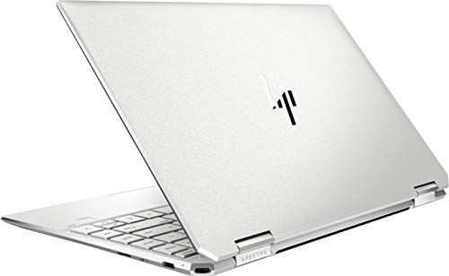HP Spectre Touch x360 13 in Silver Convertible Laptop 11th Gen Quad Core Intel i5 up to 4.2GHz 8GB DDR4 256GB SSD 13.3in FHD Gorilla Glass (13-AW200-Renewed)