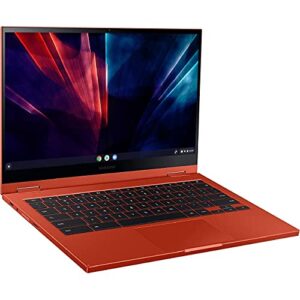 SAMSUNG Galaxy Chromebook 2, 13.3 inch 128GB, Fiesta Red 2021 Model - XE530QDA-KA1US (Renewed)