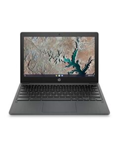hp chromebook 11.6-inch laptop, mediatek mt8183, mediatek integrated graphics, 4 gb ram, 32 gb emmc storage, chrome (11a-na0010nr, ash gray) (renewed)
