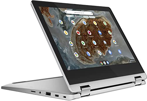 Lenovo - Flex 3 11" 2-in-1 Chromebook Laptop - Mediatek MT8183 - 4GB Memory - 32GB eMMC - Arctic Grey