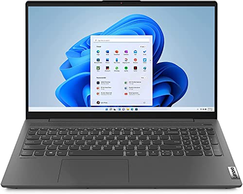 Lenovo IdeaPad 5 15.6" FHD Laptop, Ryzen 7 5700U, 16GB RAM, 512GB PCIe SSD, AMD Radeon Graphics, Bluetooth, Webcam, Backlit Keyboard, Fingerprint Reader, Windows 11 Home