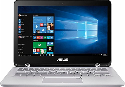 ASUS 2-in-1 13.3 Full HD Touchscreen Convertible Laptop PC, Intel Core i5-7200U 2.50 GHz, 6GB DDR4 RAM 1TB HDD Intel HD Graphics 520 Backlit Keyboard HDMI NO DVD Windows 10 (Renewed)