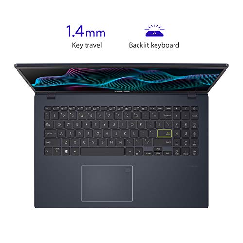 ASUS Laptop L510 Ultra Thin Laptop, 15.6” FHD Display, Intel Celeron N4020 Processor, 4GB RAM, 64GB Storage, Windows 11 Home in S Mode, 1 Year Microsoft 365, Star Black, L510MA-DS02