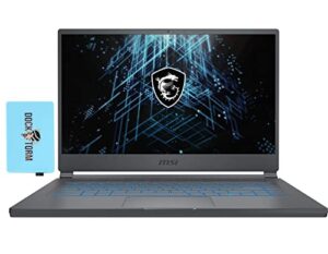 msi stealth 15m gaming & business laptop (intel i7-1185g7 4-core, 32gb ram, 1tb pcie ssd, rtx 2060 max-q, 15.6″ full hd (1920×1080), wifi, bluetooth, webcam, 1xhdmi, win 10 pro) with hub (renewed)