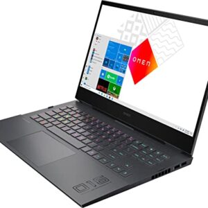 HP OMEN 16 Gaming & Entertainment Laptop (AMD Ryzen 7 5800H 8-Core, 16GB RAM, 512GB SSD, GeForce RTX 3050 Ti, 16.1" Full HD (1920x1080), WiFi, Bluetooth, Webcam, Win 10 Home) with Hub