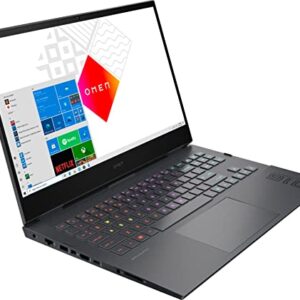 HP OMEN 16 Gaming & Entertainment Laptop (AMD Ryzen 7 5800H 8-Core, 16GB RAM, 512GB SSD, GeForce RTX 3050 Ti, 16.1" Full HD (1920x1080), WiFi, Bluetooth, Webcam, Win 10 Home) with Hub