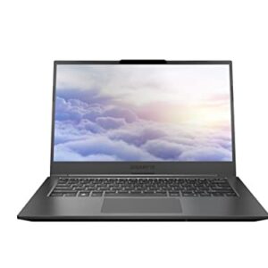 GIGABYTE U4 UD - 14.0" Thin Bezel FHD IPS-Level i5-1155G7 Intel Iris Xe Graphics 512 GB PCIe SSD Win 11 Home Laptop (U4 UD-50US823SO)