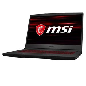 MSI GF65 Thin 15.6" 120Hz FHD Gaming Laptop Intel Core i7-10750H, GTX 1660Ti, 8GB Memory, 512GB NVMe SSD, Win10 (10SDR-1273)