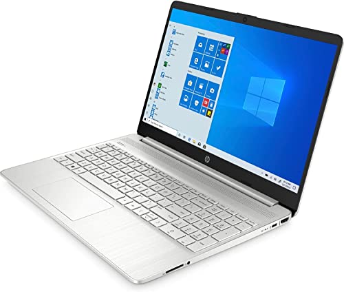 HP Laptop 15-DY2223OD 15.6" HD Display, Intel Core i3-1115G4, Intel UHD Graphics, 8GB DDR4 RAM, 256GB SSD Storage, Windows 11 Home, Natural Silver (Renewed)