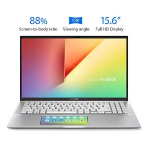 ASUS VivoBook S15 S532 Thin & Light Laptop, 15.6” FHD, Intel Core i7-1165G7 CPU, 16GB RAM, 1TB SSD, NVIDIA GeForce MX350, IR Camera, Thunderbolt 4, Windows 10 Home, Transparent Silver, S532EQ-DS79