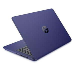 HP Touchscre14 Slim Laptop in Blue Intel N4020 Dual Core up to 2.8GHz 4GB RAM 64GB SSD 14in HD Webcam WiFi W10 / W11 (14-DQ200 Renewed)
