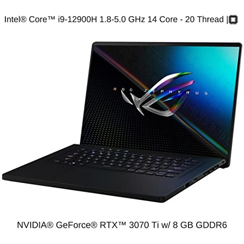 [2022] HIDevolution ASUS ROG Zephyrus M16 GU603ZW 16" WQXGA 165Hz, 1.8 GHz i9-12900H, RTX 3070 Ti, 16 GB 4800MHz RAM, 1 TB PCIe SSD