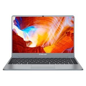 teclast 14 inch laptop computer, 8gb ddr4 ram / 128gb ssd notebook pc with intel celeron with intel n4120, fhd 1920×1080 ips display, ultra slim windows 10 laptop, 2.4g/5g wifi, free update to win 11