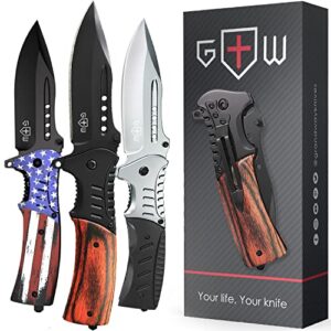 pocket knife spring assisted folding knives – military edc usmc tactical jack knifes – best camping hunting fishing hiking survival knofe – travel accessories gear – boy scout knife gifts for men 0207