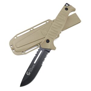 cucut hunting knife, fixed knife with sheath, edc 4-inch small knife, high grade stainless steel gift knife , good for carving, hunting, camping, fishing, survival, outdoor