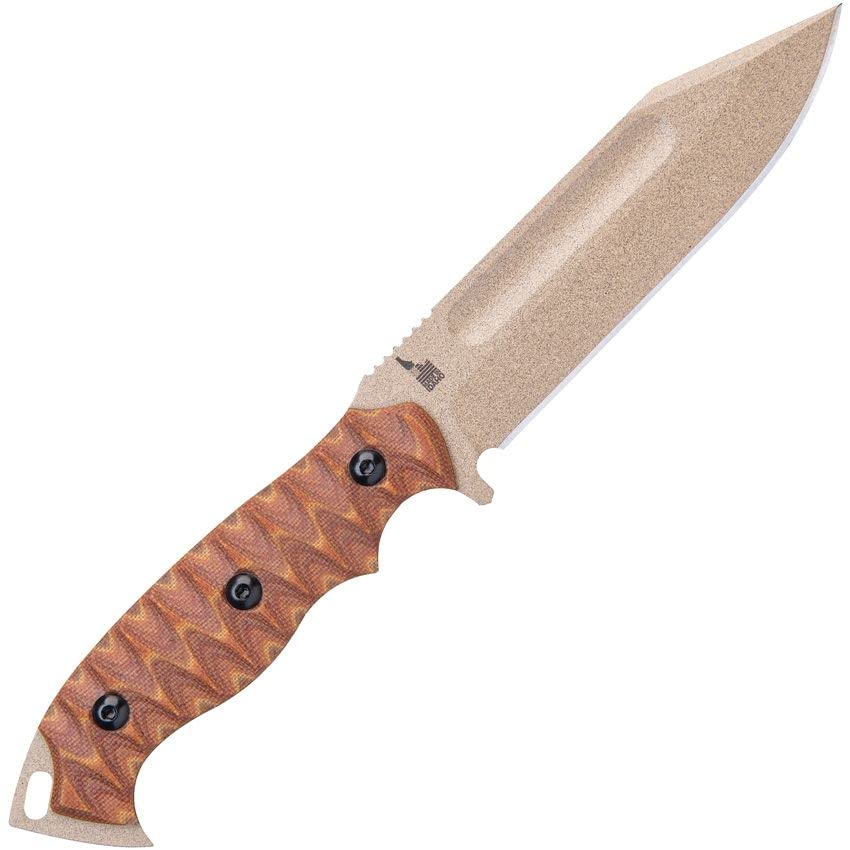 Tops Knives M-PAT Fixed Blade Knife with Kydex Sheath - MPAT-01