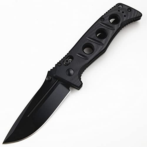 MNB Pocket folding knife hunting tactical knife G10 handle D2 steel blade gift for men