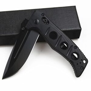 MNB Pocket folding knife hunting tactical knife G10 handle D2 steel blade gift for men