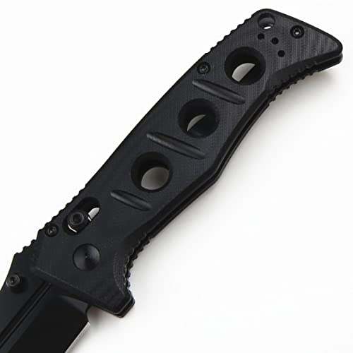 MNB Pocket folding knife hunting tactical knife G10 handle D2 steel blade gift for men