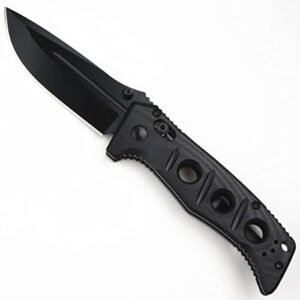 MNB Pocket folding knife hunting tactical knife G10 handle D2 steel blade gift for men