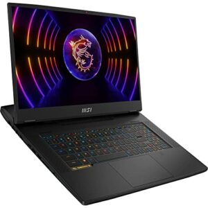 MSI Titan 17.3" 144Hz 4K UHD IPS Gaming Laptop (Intel i9-13980HX 24-Core, 128GB DDR5, 8TB PCIe SSD, GeForce RTX 4090, RGB Backlit KYB, FP, WiFi 6E, BT 5.3, Win11Pro) w/Dockztorm Hub