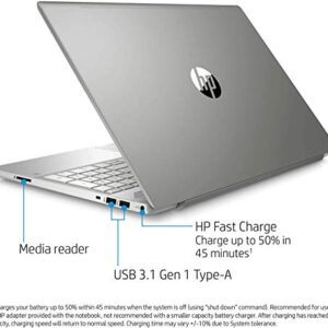 HP Pavilion 15 Business Laptop Computer, 10th Gen Intel Core i5-1035G1, 15.6" HD IPS Touchscreen, 12GB RAM, 512GB SSD, Win 10 Pro, Wi-Fi 5, Bluetooth, Webcam, B&O Audio, HDMI | 32GB usb card