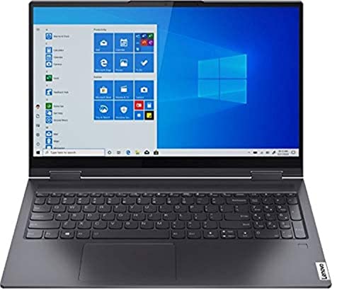 Lenovo Yoga 7i 2-in-1 15.6-inch FHD Touchscreen Premium Laptop PC, Intel Quad-Core i5-1135G7, Intel Iris Xe Graphics, 8GB DDR4 RAM, 256GB SSD, Backlit Keyboard, Windows 10 Home 64 bit, Gray