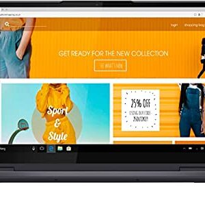 Lenovo Yoga 7i 2-in-1 15.6-inch FHD Touchscreen Premium Laptop PC, Intel Quad-Core i5-1135G7, Intel Iris Xe Graphics, 8GB DDR4 RAM, 256GB SSD, Backlit Keyboard, Windows 10 Home 64 bit, Gray