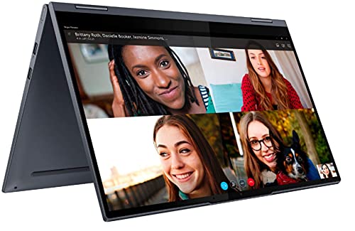 Lenovo Yoga 7i 2-in-1 15.6-inch FHD Touchscreen Premium Laptop PC, Intel Quad-Core i5-1135G7, Intel Iris Xe Graphics, 8GB DDR4 RAM, 256GB SSD, Backlit Keyboard, Windows 10 Home 64 bit, Gray