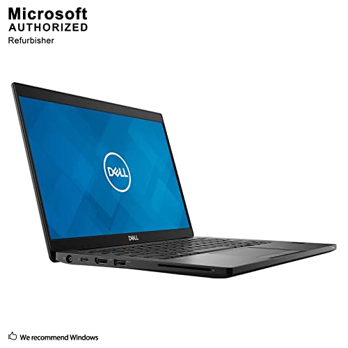 Dell Latitude 7390 Laptop, 13.3-inch FHD Touch Display, Intel Core i5-8350U Upto 3.6GHz, 8GB RAM, 256GB SSD, DisplayPort via USB-C, HDMI, Qualcomm WWAN, Wi-Fi, Bluetooth, Windows 10 Pro (Renewed)