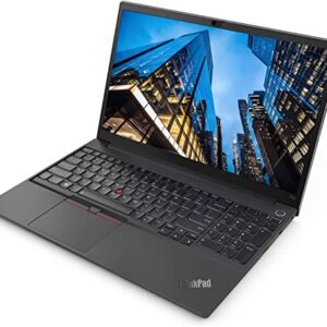 Lenovo Latest ThinkPad E15 Gen3 15.6" FHD IPS Business Laptop, AMD 8-Core Ryzen 7 5700U (Beat i7-1165G7), 16GB RAM 512GB PCIe SSD, Wi-Fi, Webcam, Full-Size English Keyboard, Windows 11 Pro, Black