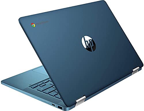 HP X360 Chromebook,14inch 2-in-1 Convertible Touchscreen, Intel Celeron N4020 Processor Up to 2.80GHz (4GB Ram 64GB SSD, Webcam, Chrome OS) (Renewed)