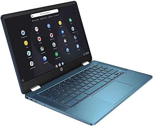 HP X360 Chromebook,14inch 2-in-1 Convertible Touchscreen, Intel Celeron N4020 Processor Up to 2.80GHz (4GB Ram 64GB SSD, Webcam, Chrome OS) (Renewed)