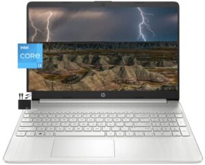 hp 2022 newest laptop computer, 15.6″ hd display, dual core intel i3-1115g4 (upto 4.1ghz,beats i5-1030g7), 8gb ram, 256gb ssd, hd webcam, bluetooth, wifi 6, 11+ hour battery, win 11 s+marxsolcables