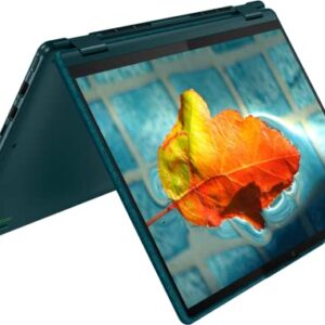 Lenovo 2023 Yoga 13.3" FHD Touchscreen Laptop, AMD Ryzen 5 5500U(> i5-10200H), 8GB LPDDR4x-4266, 256GB PCIe SSD, Fingerprint, Backlit Keyboard, Webcam, WiFi 6, HDMI, Type-A&C, Win 11, CUE Accessories