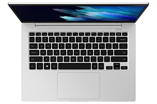 SAMSUNG Galaxy Book Go Laptop Computer PC Power Performance 18-Hour Battery Compact Light Shockproof Design WFH Ready WiFi 5, Silver, 128GB