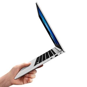 SAMSUNG Galaxy Book Go Laptop Computer PC Power Performance 18-Hour Battery Compact Light Shockproof Design WFH Ready WiFi 5, Silver, 128GB