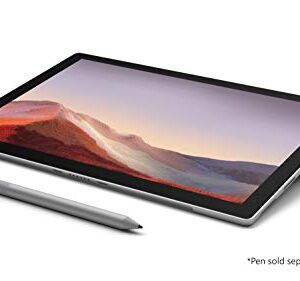 Microsoft Surface Pro 7 – 12.3" Touch-Screen - Intel Core i7 - 10th Gen 16GB Memory - 512GB SSD – Platinum