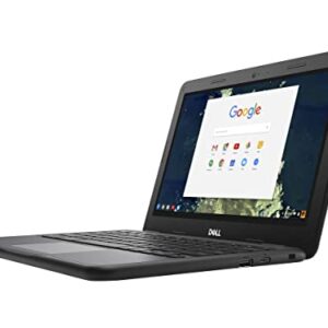 Dell Chromebook 11 5190 Intel Celeron N3350 X2 1.1GHz 4GB 16GB 11.6in, Black (Renewed)