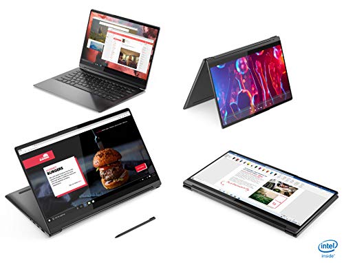 Lenovo Yoga 9i 14 2-in-1 14" Touchscreen Laptop 4K UHD (3840x2160) IPS 500Nits Intel Evo Platform Core i7-1185G7 Webcam Wi-Fi 6 USB-C Thunderbolt 4 Iris Xe Graphics 16GB 512GB PCIe SSD Lenovo Pen